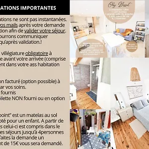  Hébergement de vacances Chez Bisset_2chambres 4personnes